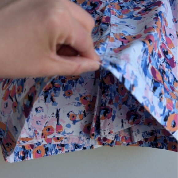 St. John's Bay Floral Print Mini Skort - Picture 4 of 6